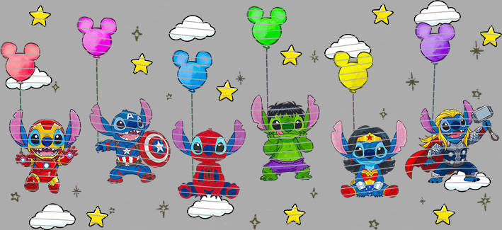16oz Disney style-D-3048